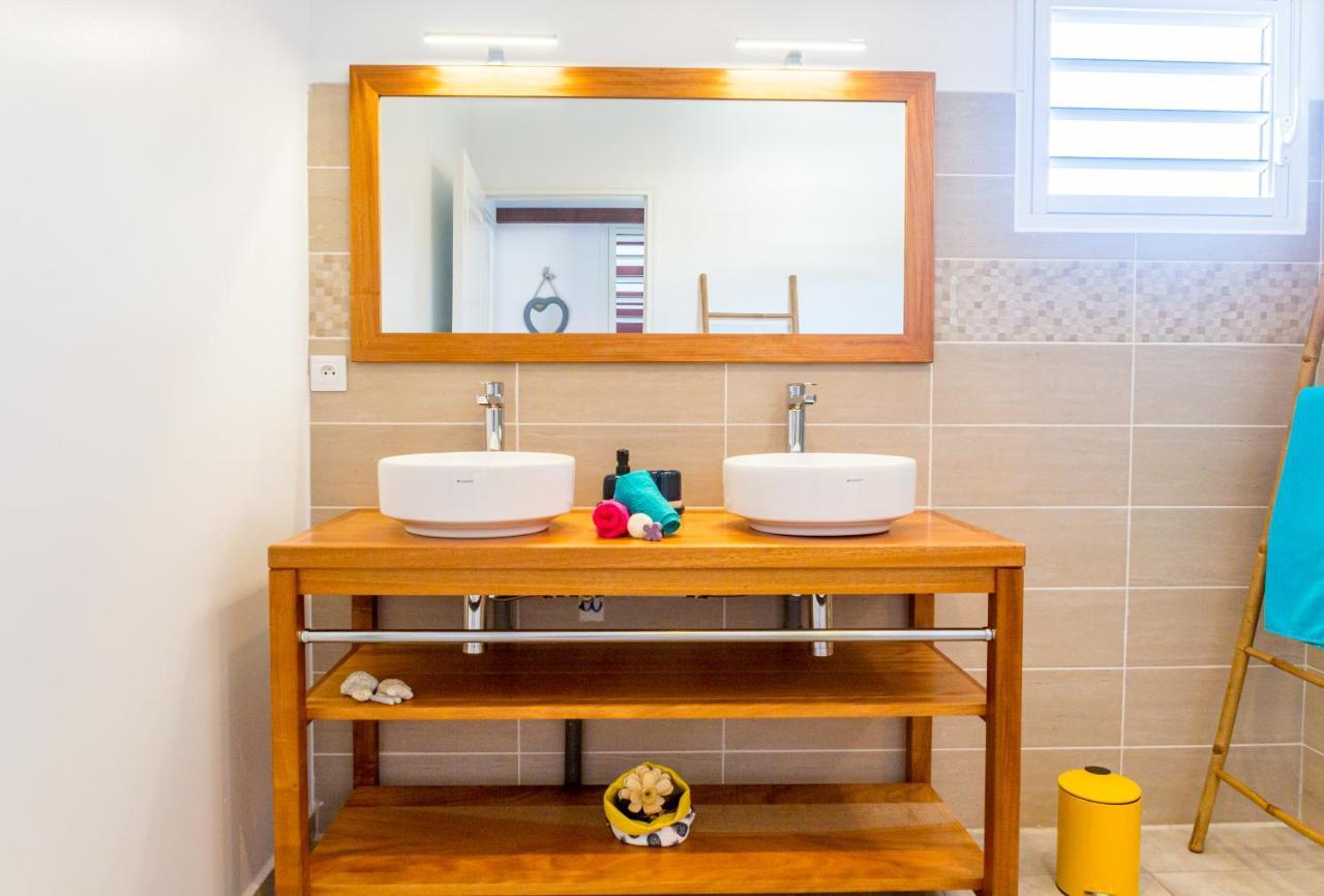 Lala Mangue-4Chambres-8Pers-Piscine Privee-Vue Mer 세인트 로즈 외부 사진