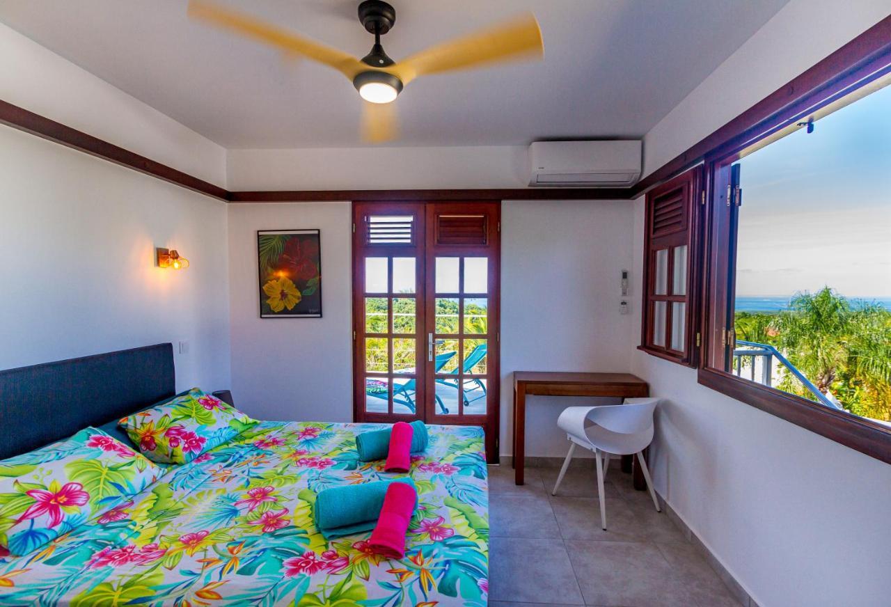 Lala Mangue-4Chambres-8Pers-Piscine Privee-Vue Mer 세인트 로즈 외부 사진