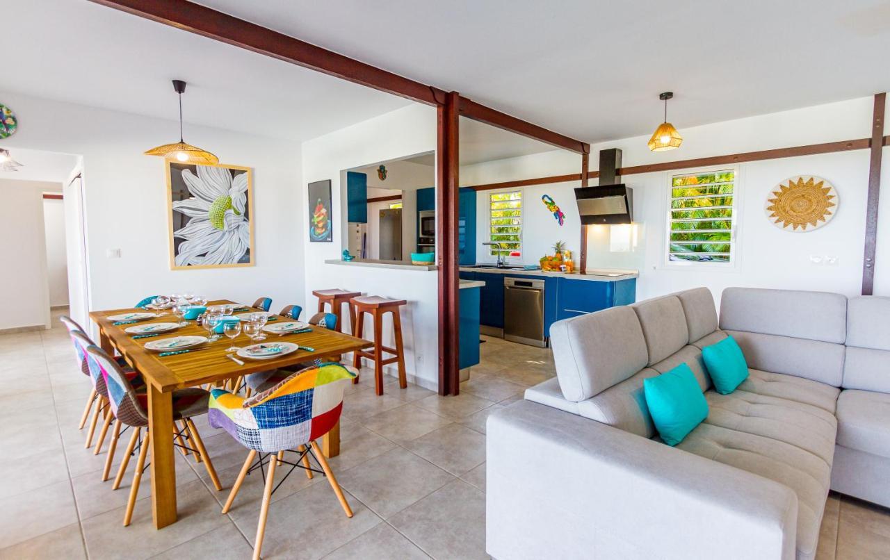 Lala Mangue-4Chambres-8Pers-Piscine Privee-Vue Mer 세인트 로즈 외부 사진